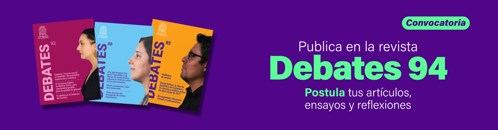 ¡Haz que tu voz se escuche!