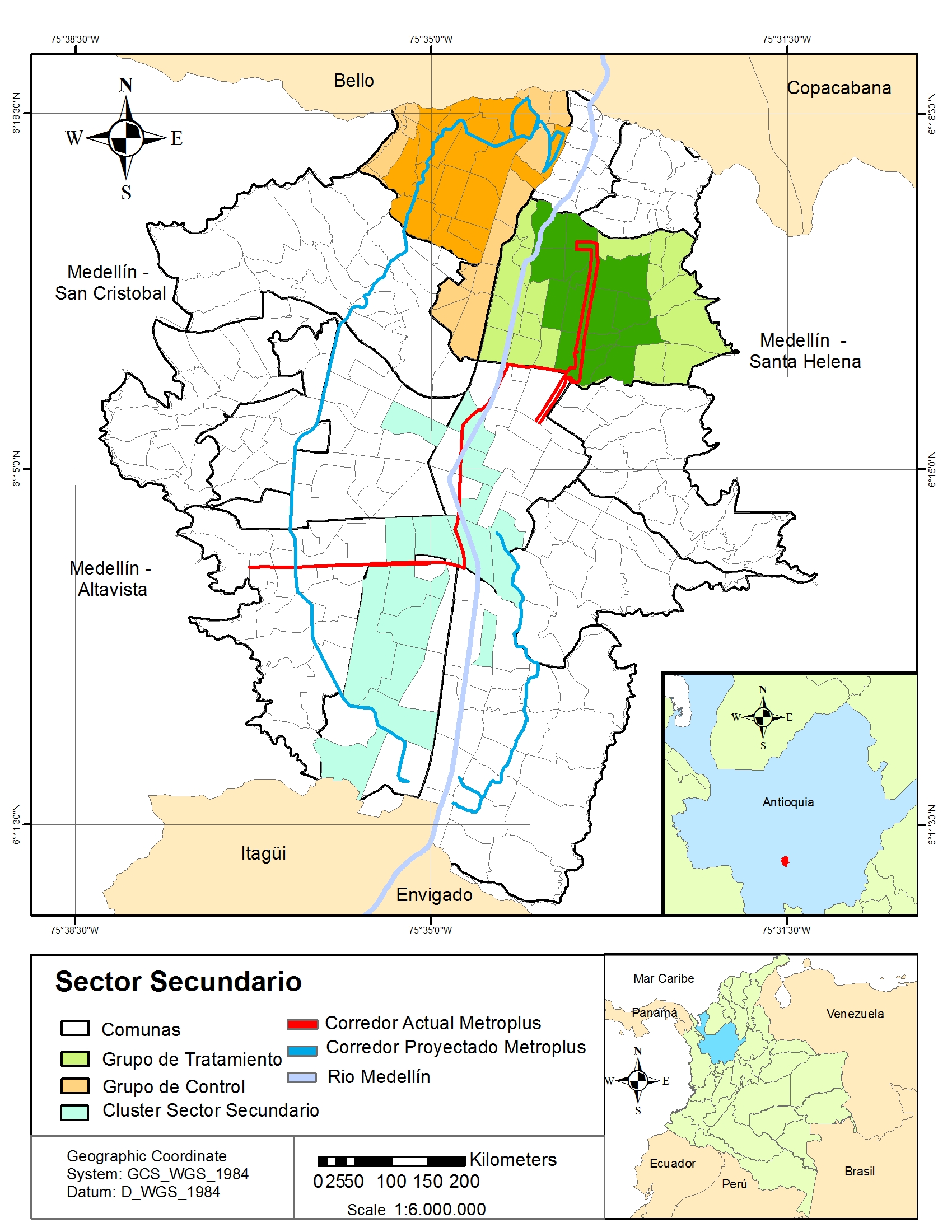 Identificación sector secundario