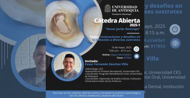 Cátedra online 25 de abril: "Seguridad en la práctica odontológica" con la Dr. Diego Gil
