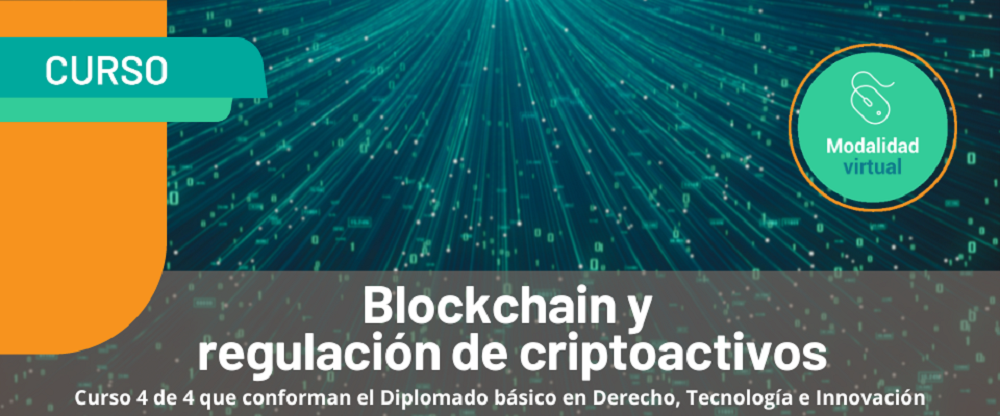 Banner del curso Blockchain y regulación de criptoactivos