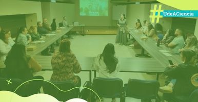 fotografía compuesta por siete mujeres del grupo Alimentación y Nutrición Humana UdeA