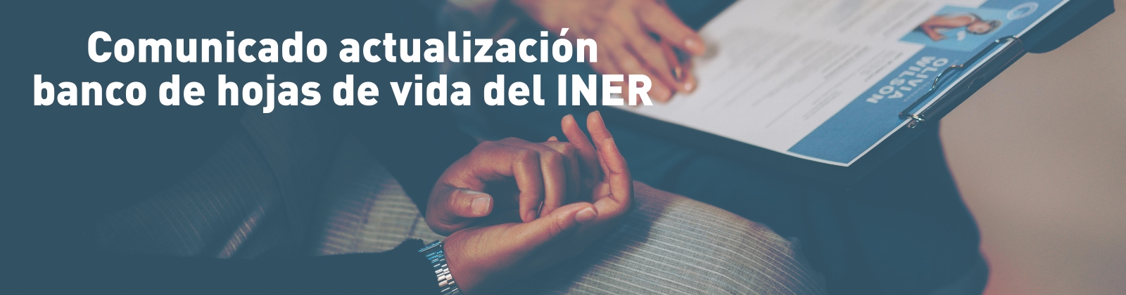 Comunicado HV INER