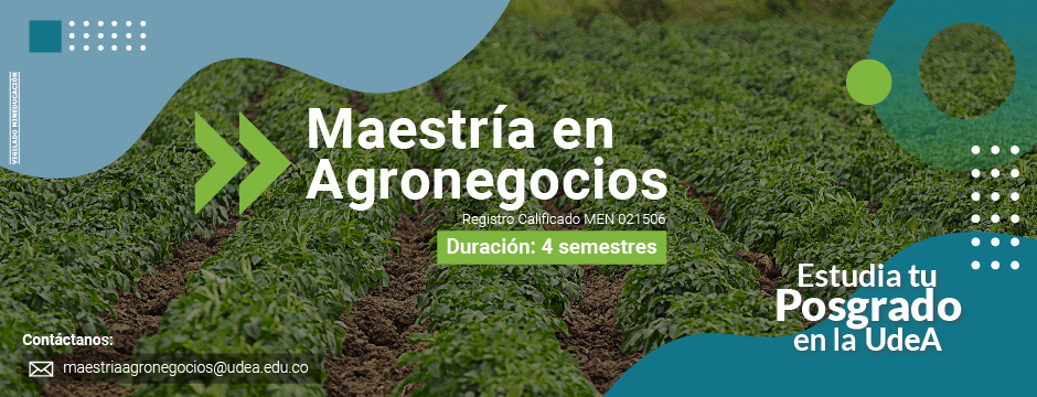 Banner maestría agronegocios