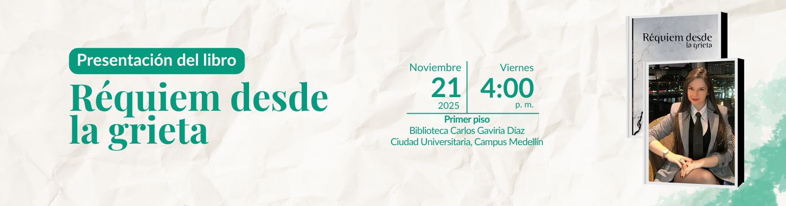 Presentación del libro: Réquiem desde la grieta 