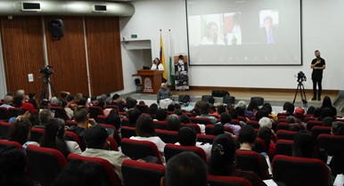 Foto de un evento en extensión de la UdeA