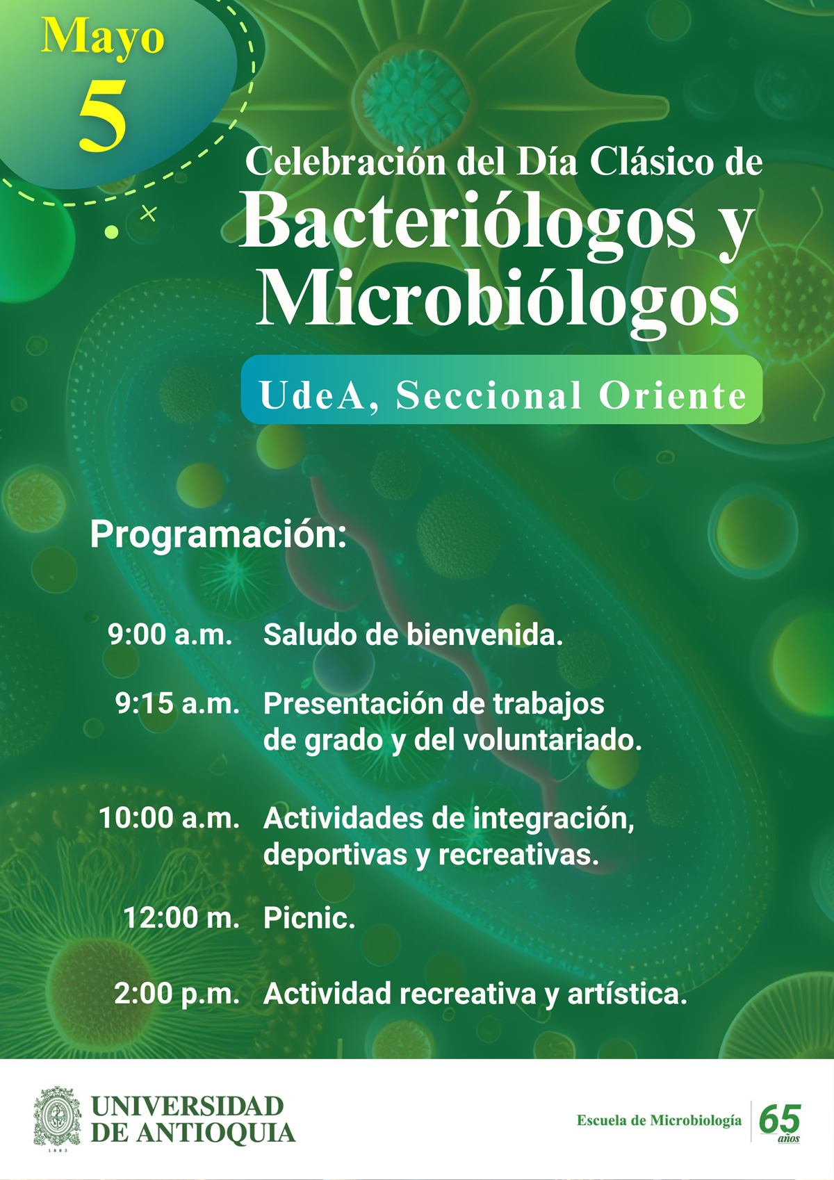 Celebraciones con motivo del Día Clásico de Bacteriólogos y Microbiólogos en 2023