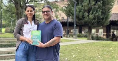 Diana Granda y Oscar Vega, profesores de la Universidad de Antioquia