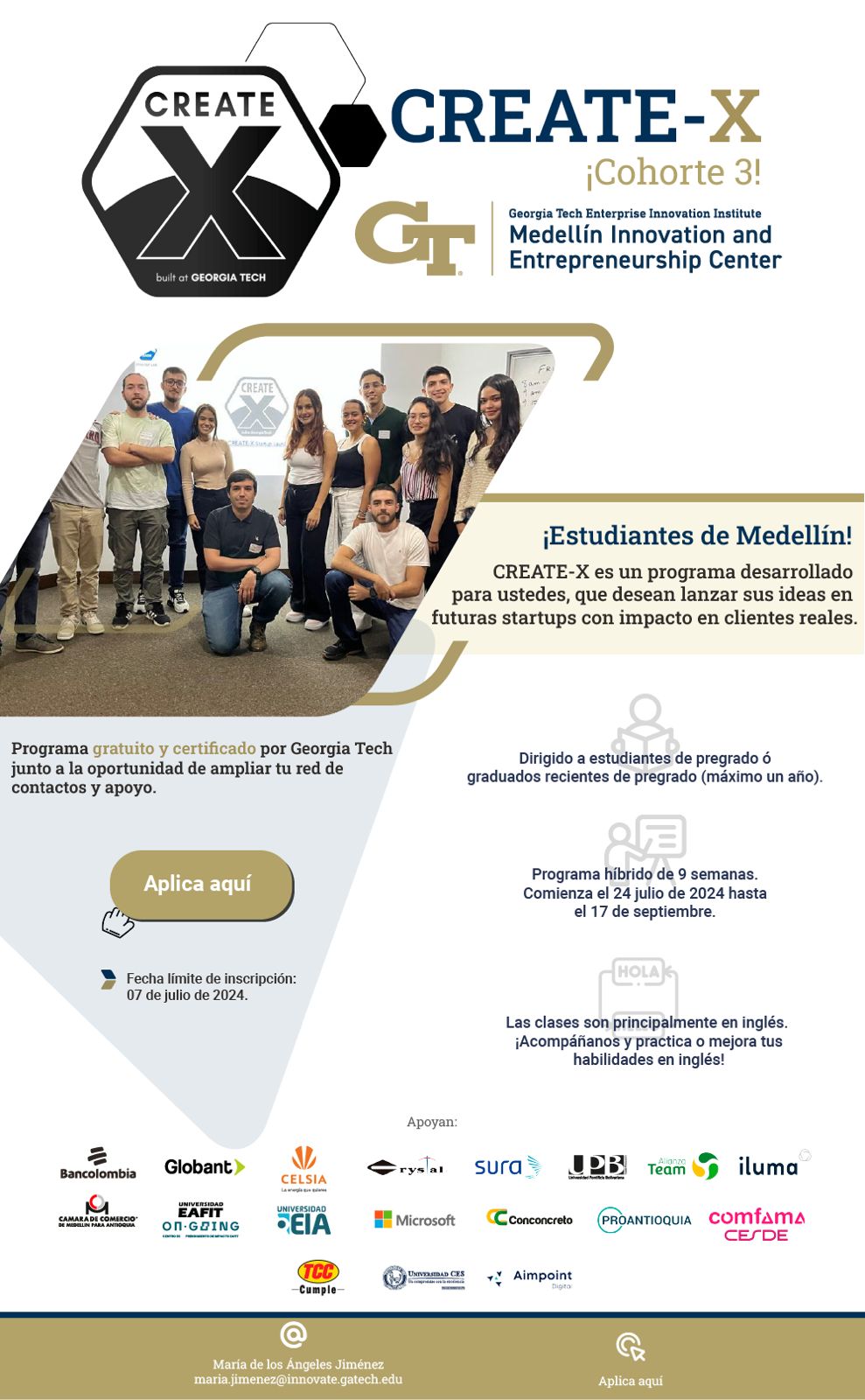 Convocatoria Oportunidades para Emprender