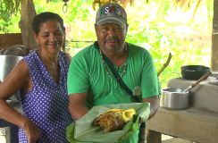 Pato sudao' en coco