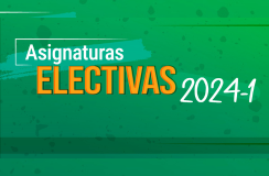 Electivas semestre 2024-1